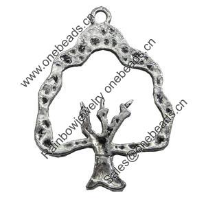 Pendant/Charm, Zinc Alloy Jewelry Findings, Lead-free, Leaf 21x28mm, Sold by Bag