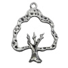 Pendant/Charm, Zinc Alloy Jewelry Findings, Lead-free, Leaf 21x28mm, Sold by Bag