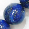 Gemstone beads, natural lapis(dyed), round, 20mm, Sold by KG