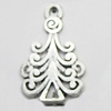Pendant/Charm, Zinc Alloy Jewelry Findings, Lead-free, Leaf 14x23mm, Sold by Bag