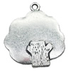 Pendant/Charm, Zinc Alloy Jewelry Findings, Lead-free, Tree 23x25mm, Sold by Bag