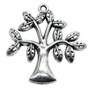 Pendant/Charm, Zinc Alloy Jewelry Findings, Lead-free, Leaf 30x32mm, Sold by Bag