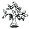 Pendant/Charm, Zinc Alloy Jewelry Findings, Lead-free, Leaf 30x32mm, Sold by Bag