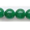 Gemstone beads, malai jade, round, 10mm, Sold per 16-inch Strand 