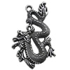 Pendant/Charm, Zinc Alloy Jewelry Findings, Lead-free, Animal 30x50mm, Sold by Bag