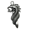 Pendant/Charm, Zinc Alloy Jewelry Findings, Lead-free, Animal 20x36mm, Sold by Bag