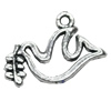 Pendant/Charm, Zinc Alloy Jewelry Findings, Lead-free, Animal 20x14mm, Sold by Bag