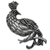 Pendant/Charm, Zinc Alloy Jewelry Findings, Lead-free, Animal 84x47mm, Sold by Bag