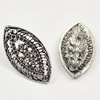 Earrings, Zinc Alloy Jewelry Findings Lead-free, 31x16x9mm, Sold by Bag