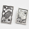 Earrings, Zinc Alloy Jewelry Findings Lead-free, 24x15mm, Sold by Bag