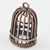 Pendant/Charm, Zinc Alloy Jewelry Findings, Lead-free, 33x20x17mm, Sold by Bag