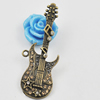 Pendant/Charm, Zinc Alloy Jewelry Findings, Lead-free, 56x20mm, Sold by Bag