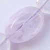 Gemstone beads, purple watermelon, oval, 15x20mm, Sold per 15-inch Strand 