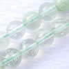 Gemstone beads, green watermelon, round, 12mm, Sold per 16-inch Strand 