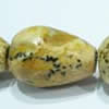 Gemstone beads, picture jasper, horizontal drilled teardrop, 10x14mm, Sold per 16-inch Strand