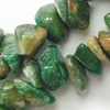 Gemstone beads, African jade, chips, A-grade, 7-10mm, Sold per 32-inch Strand