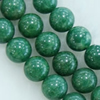 Gemstone beads, African jade, round, 12mm, Sold per 16-inch Strand