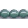 Gemstone beads, African jade, round, 12mm, Sold per 16-inch Strand