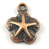 Pendant/Charm, Zinc Alloy Jewelry Findings, Lead-free, 12x10mm，Sold by Bag