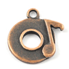 Pendant/Charm, Zinc Alloy Jewelry Findings, Lead-free, 15mm，Sold by Bag