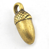 Pendant/Charm, Zinc Alloy Jewelry Findings, Lead-free, 17x7mm，Sold by Bag