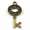 Pendant/Charm, Zinc Alloy Jewelry Findings, Lead-free, 30x15mm，Sold by Bag