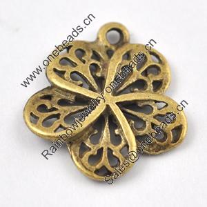 Pendant/Charm, Zinc Alloy Jewelry Findings, Lead-free, 16x14mm，Sold by Bag