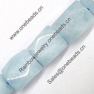 Gemstone beads, amazonite, octagon, 15x12mm, Sold by KG