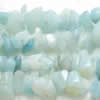 Gemstone beads, amazonite(Chinese), chips, 6-9mm, Sold per 32-inch Strand