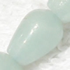 Gemstone beads, Chinese amazonite(solid color), pear, 6x9mm, Sold per 16-inch Strand