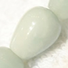 Gemstone beads, Chinese amazonite(solid color), pear, 8x12mm, Sold per 16-inch Strand