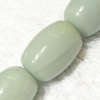 Gemstone beads, Chinese amazonite(solid color), drum, 15x20mm, Sold per 16-inch Strand