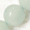 Gemstone beads, Chinese amazonite(solid color), round, 10mm, Sold per 16-inch Strand