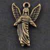 Pendant/Charm, Zinc Alloy Jewelry Findings, Lead-free, 19x12mm，Sold by Bag