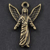 Pendant/Charm, Zinc Alloy Jewelry Findings, Lead-free, 18x12mm，Sold by Bag