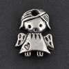 Pendant/Charm, Zinc Alloy Jewelry Findings, Lead-free, 13x10mm，Sold by Bag