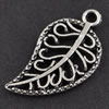 Pendant/Charm, Zinc Alloy Jewelry Findings, Lead-free, 19x10mm，Sold by Bag