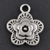 Pendant/Charm, Zinc Alloy Jewelry Findings, Lead-free, 18x15mm，Sold by Bag
