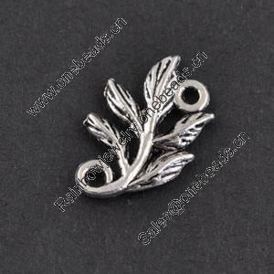 Connector, Zinc Alloy Jewelry Findings, Lead-free,15x10mm， Sold by Bag
