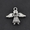 Pendant/Charm, Zinc Alloy Jewelry Findings, Lead-free, 19x20mm，Sold by Bag