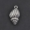 Pendant/Charm, Zinc Alloy Jewelry Findings, Lead-free, 24x13mm，Sold by Bag