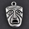 Pendant/Charm, Zinc Alloy Jewelry Findings, Lead-free, 15x25mm，Sold by Bag