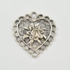 Pendant/Charm, Zinc Alloy Jewelry Findings, Lead-free, 35x38mm，Sold by Bag