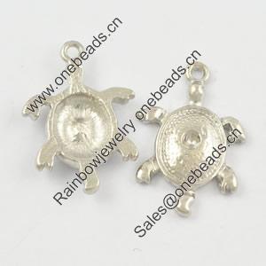 Pendant/Charm, Zinc Alloy Jewelry Findings, Lead-free, 23x16mm，Sold by Bag