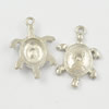 Pendant/Charm, Zinc Alloy Jewelry Findings, Lead-free, 23x16mm，Sold by Bag