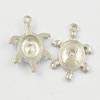 Pendant/Charm, Zinc Alloy Jewelry Findings, Lead-free, 23x16mm，Sold by Bag
