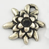 Pendant/Charm, Zinc Alloy Jewelry Findings, Lead-free, 16x14mm，Sold by Bag