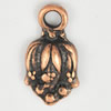 Pendant/Charm, Zinc Alloy Jewelry Findings, Lead-free, 15x8mm，Sold by Bag