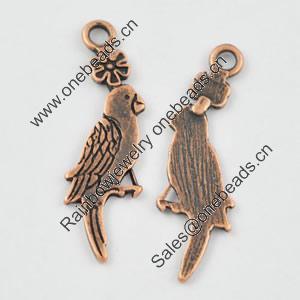 Pendant/Charm, Zinc Alloy Jewelry Findings, Lead-free, 28x9mm，Sold by Bag