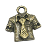 Pendant/Charm, Zinc Alloy Jewelry Findings, Lead-free, 15x16mm, Sold by Bag